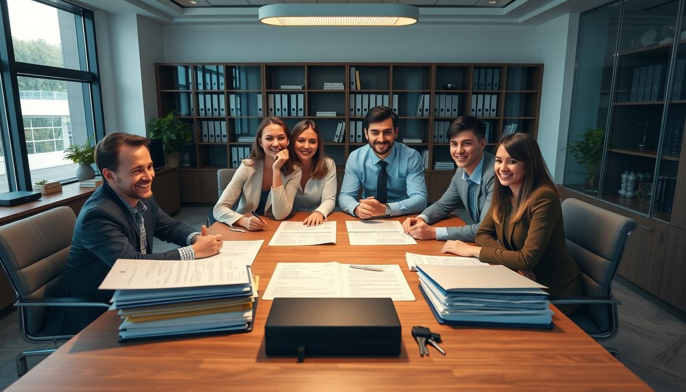 Property settlement documents and transfer review